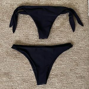 Mikoh Black Bikini Bottoms